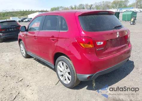 2014 Mitsubishi Outlander Sport Se из США, поврежденный, VIN 4A4AR4AU9EE006580